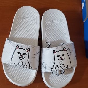 RipNDip white marble slides